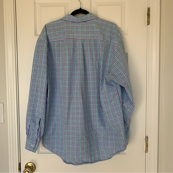 Vineyard Vines Gingham Classic Fit Murray Shirt Size XL - Picture 6 of 6